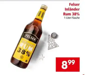 Felser Inländer Rum 38%
