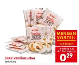 Interspar SPAR Vanillinzucker Angebot