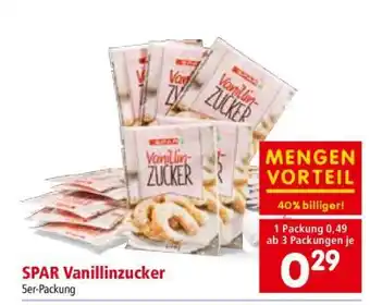 Interspar SPAR Vanillinzucker Angebot