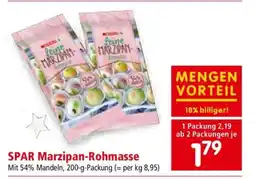 Interspar SPAR Marzipan-Rohmasse Angebot