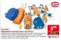 Interspar Ausstecher Maus & Elefant Angebot