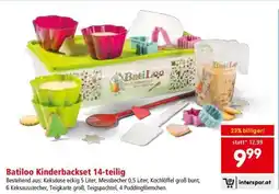 Interspar Batiloo Kinderbackset 14-teilig Angebot