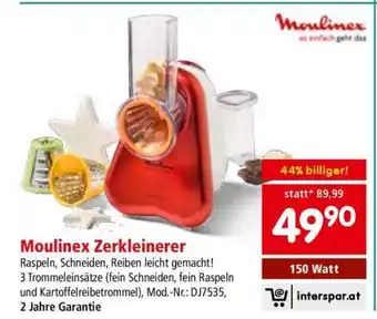 Interspar Moulinex Zerkleinerer Angebot