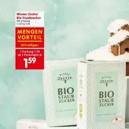 Interspar Wiener Zucker Bio-Staubzucker Angebot