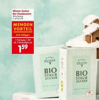 Interspar Wiener Zucker Bio-Staubzucker Angebot