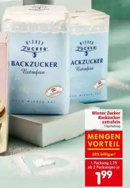 Interspar Wiener Zucker Backzucker extrafein Angebot