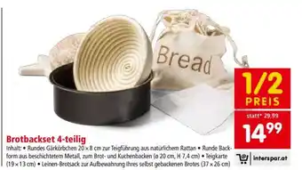 Interspar Brotbackset 4-teilig Angebot