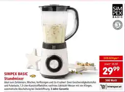 Interspar SIMPEX BASIC Standmixer Angebot