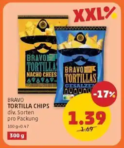 PENNY Bravo tortilla chips Angebot