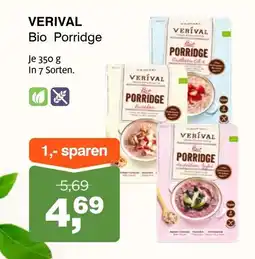 Prokopp VERIVAL Bio Porridge Angebot