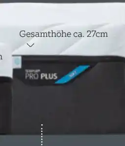 XXXLutz Tempur Matratze Pro Plus CoolQuilt Angebot