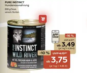 ZOO & Co Pure instinct hundenassnahrung Angebot