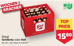 MPreis Stiegl Goldbräu oder Hell Angebot