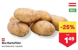 MPreis Bio-Kartoffeln Angebot