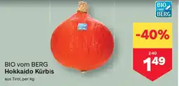 MPreis Bio vom berg hokkaido kürbis Angebot