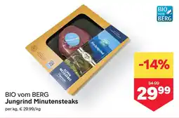 MPreis Bio vom berg jungrind minutensteaks Angebot