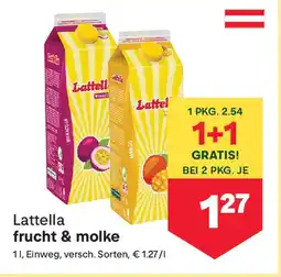 MPreis Lattella frucht & molke Angebot