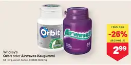 MPreis Wrigley's Orbit oder Airwaves Kaugummi Angebot