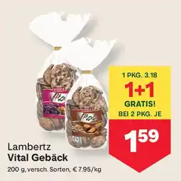 MPreis Lambertz Vital Gebäck Angebot