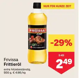 MPreis Frivissa Frittieröl Angebot