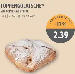 MPreis Topfengolatsche Angebot