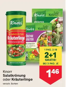 MPreis Knorr salatkrönung oder kräuterlinge Angebot