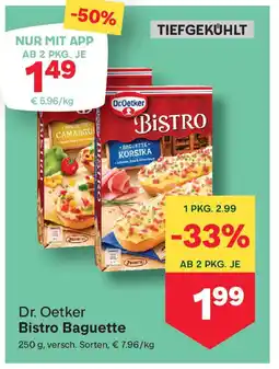 MPreis Dr. oetker bistro baguette Angebot