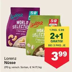 MPreis Lorenz Nüsse Angebot
