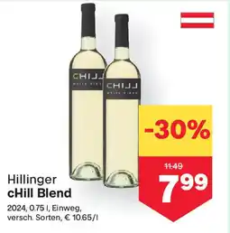 MPreis Hillinger chill blend Angebot