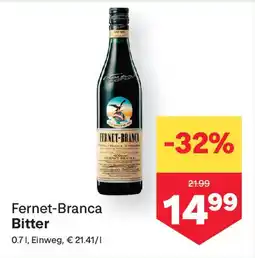 MPreis Fernet-branca bitter Angebot