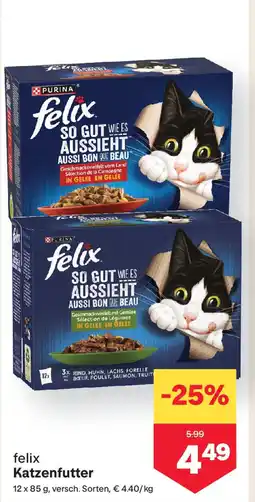 MPreis felix Katzenfutter Angebot
