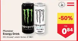 MPreis Monster Energy Drink Angebot