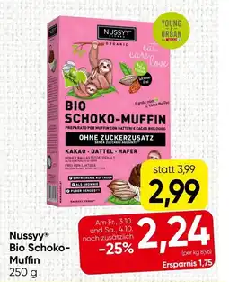Spar NussyyⓇ Bio Schoko- Muffin Angebot