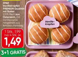 Spar Spar vanillekrapfen premium qualität mit butter Angebot
