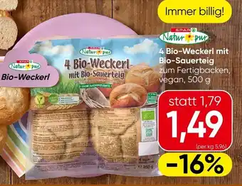 Spar 4 Bio-Weckerl- mit Bio-Sauerteig Angebot