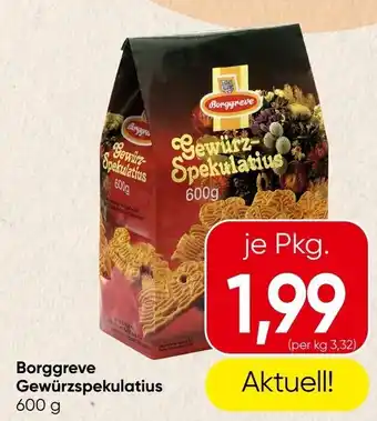 Spar Borggreve Gewürzspekulatius Angebot