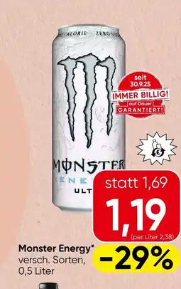 Spar Monster energy Angebot