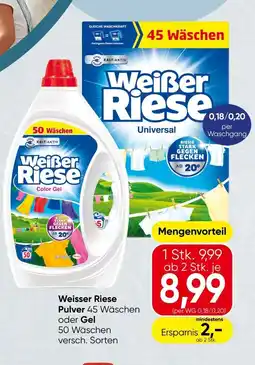 Spar Weisser Riese Pulver Angebot