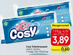 Spar Cosy Toilettenpapier Angebot
