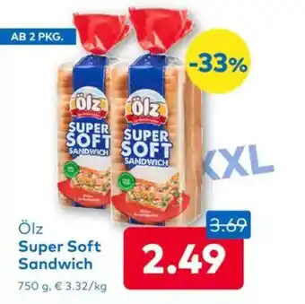 T&G Ölz Super Soft Sandwich Angebot