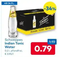 T&G Schweppes Indian Tonic Water Angebot