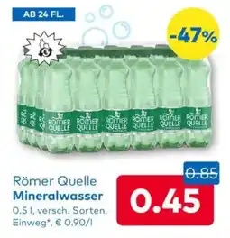 T&G Römer Quelle Mineralwasser Angebot
