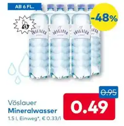T&G Vöslauer Mineralwasser Angebot