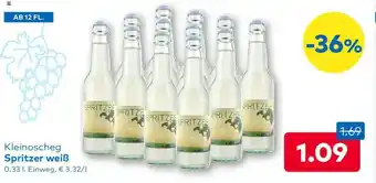 T&G Kleinoscheg Spritzer weiß Angebot