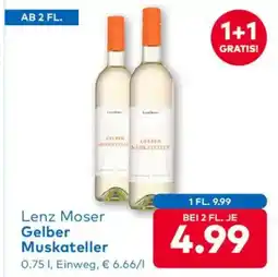 T&G Lenz Moser Gelber Muskateller Angebot