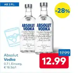 T&G Absolut Vodka Angebot