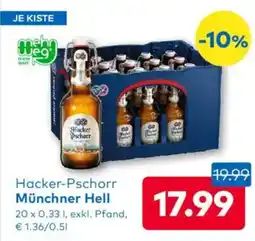 T&G Hacker-Pschorr Münchner Hell Angebot