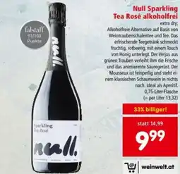 Interspar Null Sparkling Tea Rosé Angebot