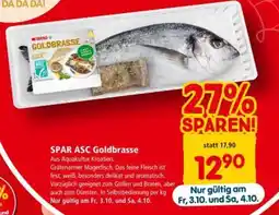 Interspar SPAR ASC Goldbrasse Angebot