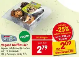 Interspar Vegane Muffins 4er Angebot